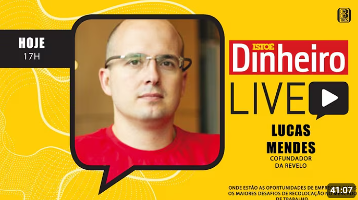 Live Dinheiro - Lucas Mendes, cofundador da Revelo